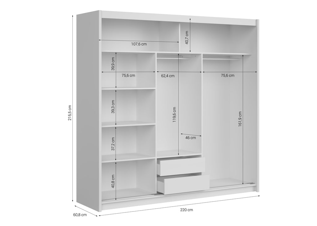 Wardrobe KARIO 220