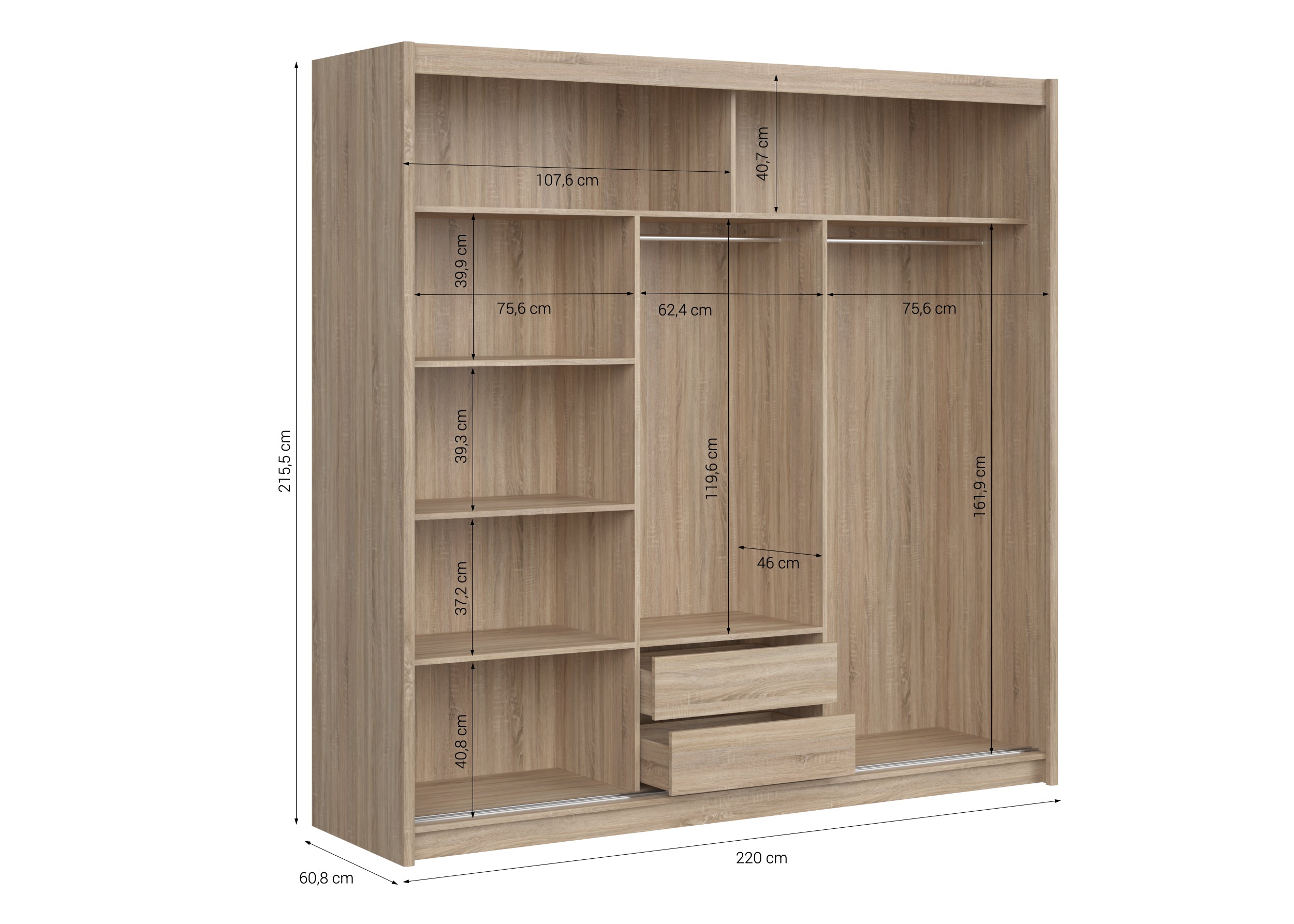 Wardrobe KARIO 220
