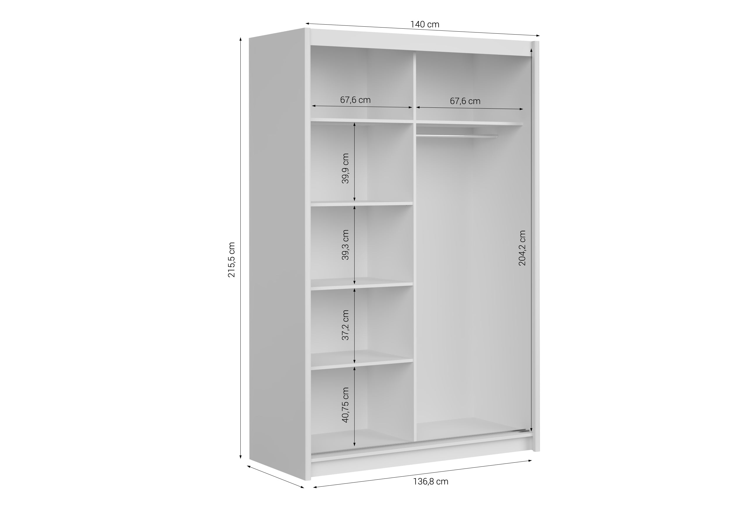 Wardrobe KARIO 140