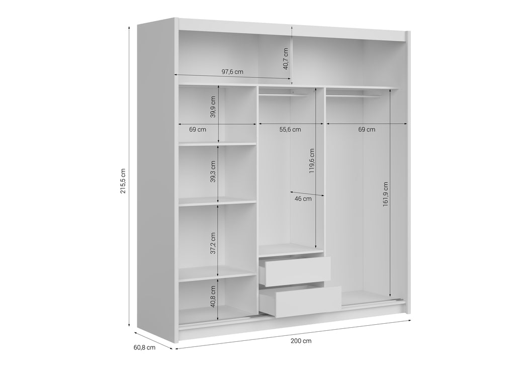 Wardrobe KARIO 200