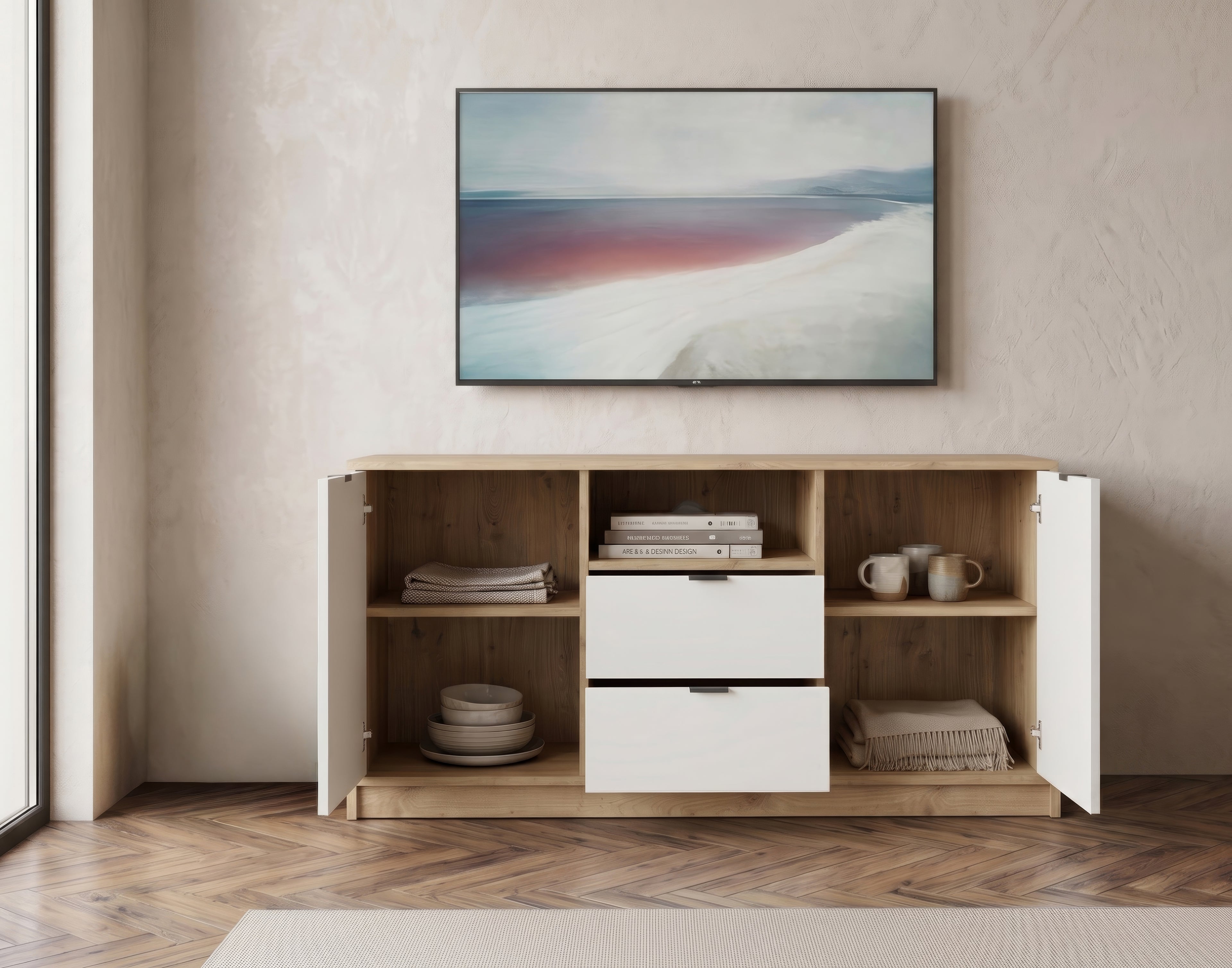NEPON TV stand RTV2D2S