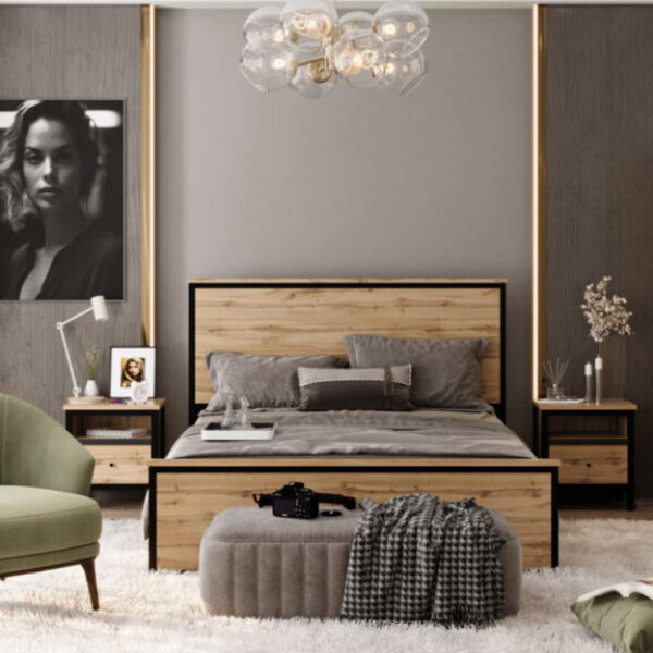 Chos system: Cabinet KOM1D1S (Oak tahoe/Black)