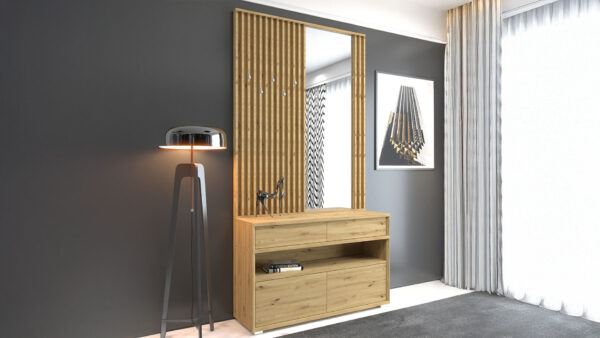 Delhi (Artisan Oak)