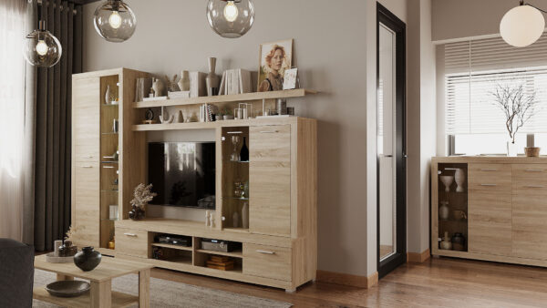 Elia system: chest of drawers KOM2D2S2W