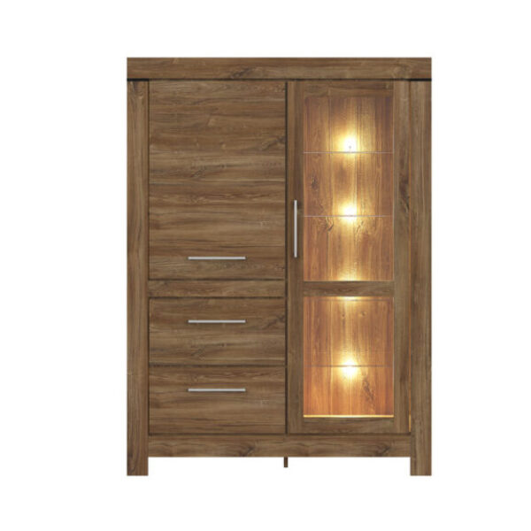 German system: Showcase REG1W1D2S/16/12+lighting