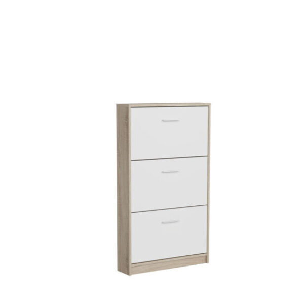 Nepo system: Shoe cabinet_SFB3K (Sonoma oak/Nymphaea alba)