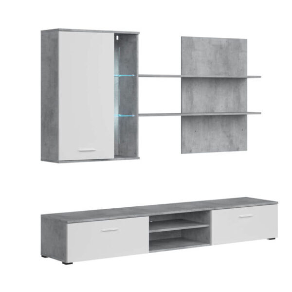 Quatro (Concrete/Nymphaea Alba/Concrete)