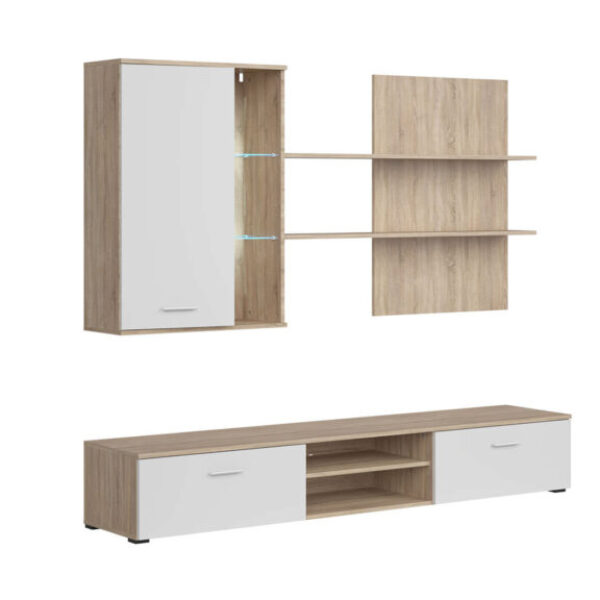 Quatro (SonomaOak/Nymphaea alba/ Sonoma oak)