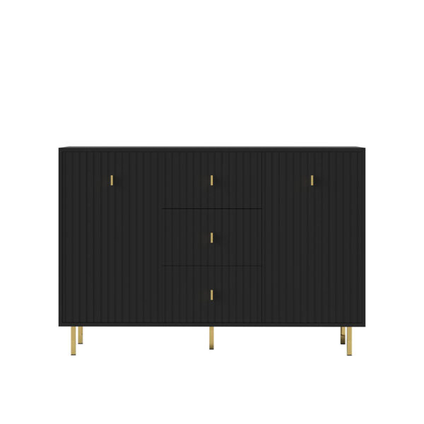 PIANO Cabinet KOM2D3S (Black)