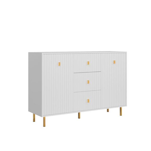 PIANO Cabinet KOM2D3S (White)