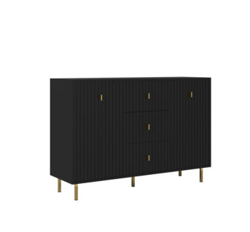 PIANO Cabinet KOM2D3S (Black)
