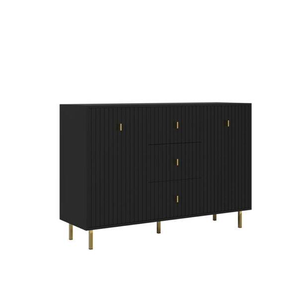 PIANO Cabinet KOM2D3S (Black)