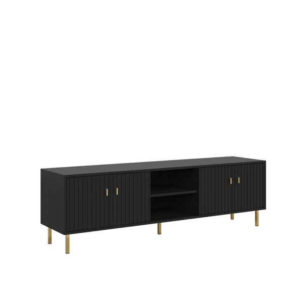 PIANO TV stand RTV4D (Black)