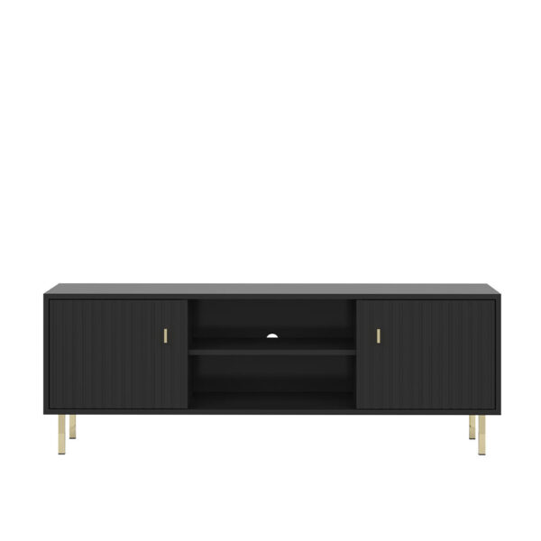 PIANO TV stand RTV2D (Black)