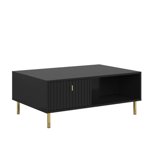 PIANO Coffe table LAW 2D (Black)