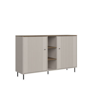 Tiramisu Cabinet KOM2D_POL (Cashmere/Oak Antico)