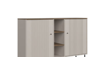 Tiramisu Cabinet KOM2D_POL (Cashmere/Oak Antico)