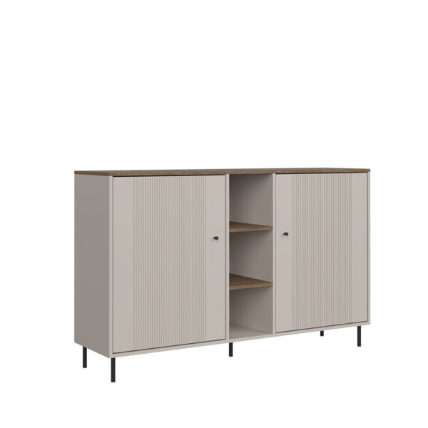 Tiramisu Cabinet KOM2D_POL (Cashmere/Oak Antico)