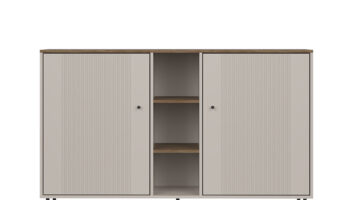Tiramisu Cabinet KOM2D_POL (Cashmere/Oak Antico)
