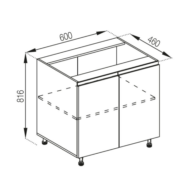 Kitchen TINA down Cabinet D60