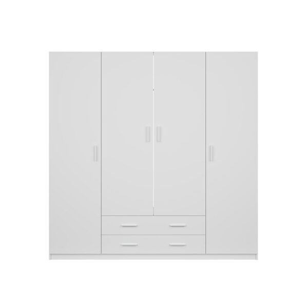 MUPO wardrobe SZF4D2S (White)