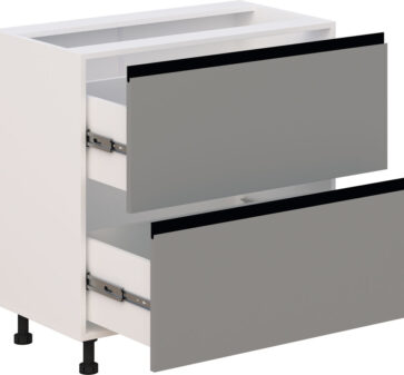 Kitchen TINA down Cabinet D2S 80 (grey mouse)