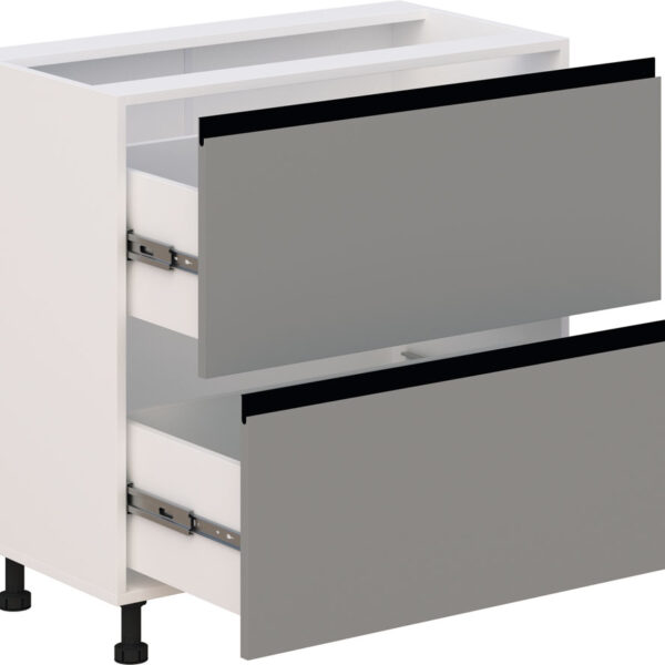 Kitchen TINA down Cabinet D2S 80 (grey mouse)