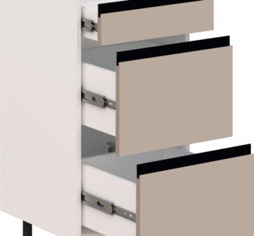 Kitchen TINA down Cabinet D3S 40 (clay grey)
