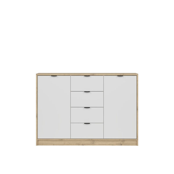 NEPON Сabinet KOM2D4S (Artisan/White)